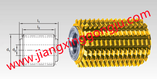 Gear hobs with protuberance for involute gear froms